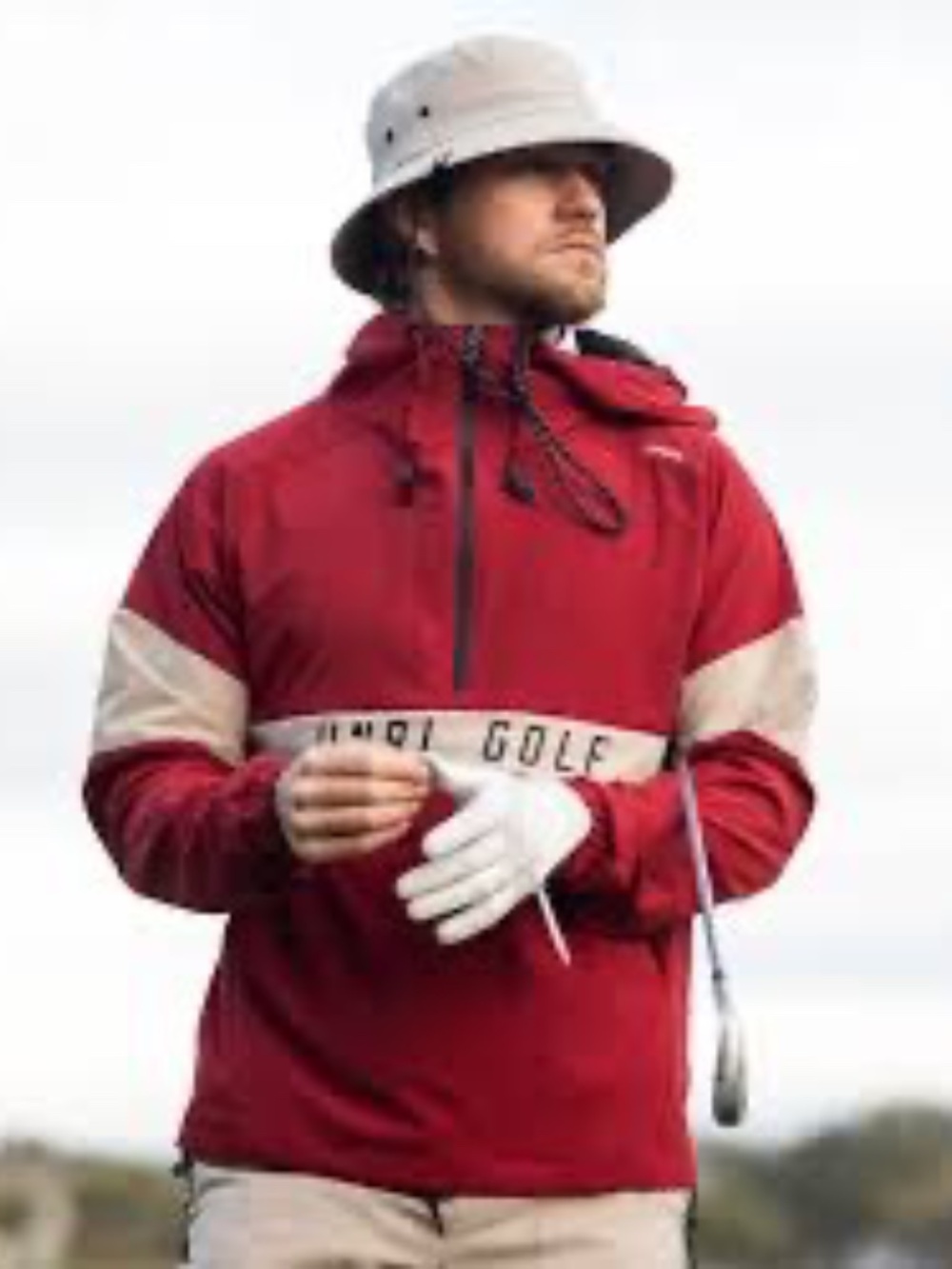 UNRL Golf Track jacket Men's Size XS New with tag in Sienna Sand